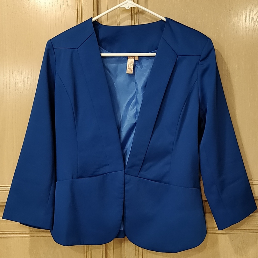 Large Royal blue blazer by Prevett
